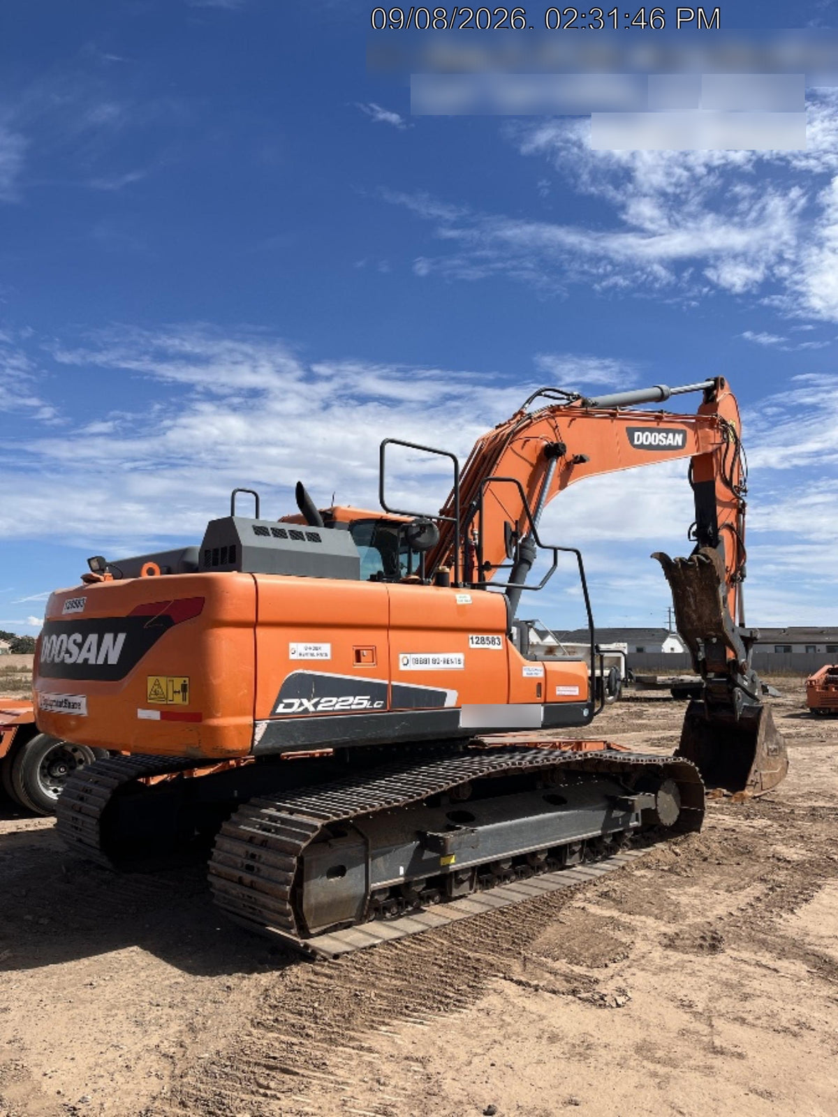 2019 DOOSAN DX225LC-5