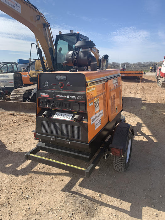 2021 Lincoln Electric Vantage 549X Ready Pak 3, ORANGE (includes trailer, cable rack, fender light kit)
