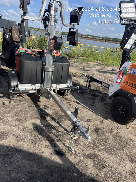 2023 Wanco WLTT-4MM4K Diesel, Deep Sea Controller, Shore Power Plug, Auto Start, (4) 350W LED Floodlights, 4kW Generator, 60 Gal Fuel Tank, 2" Ball, T3