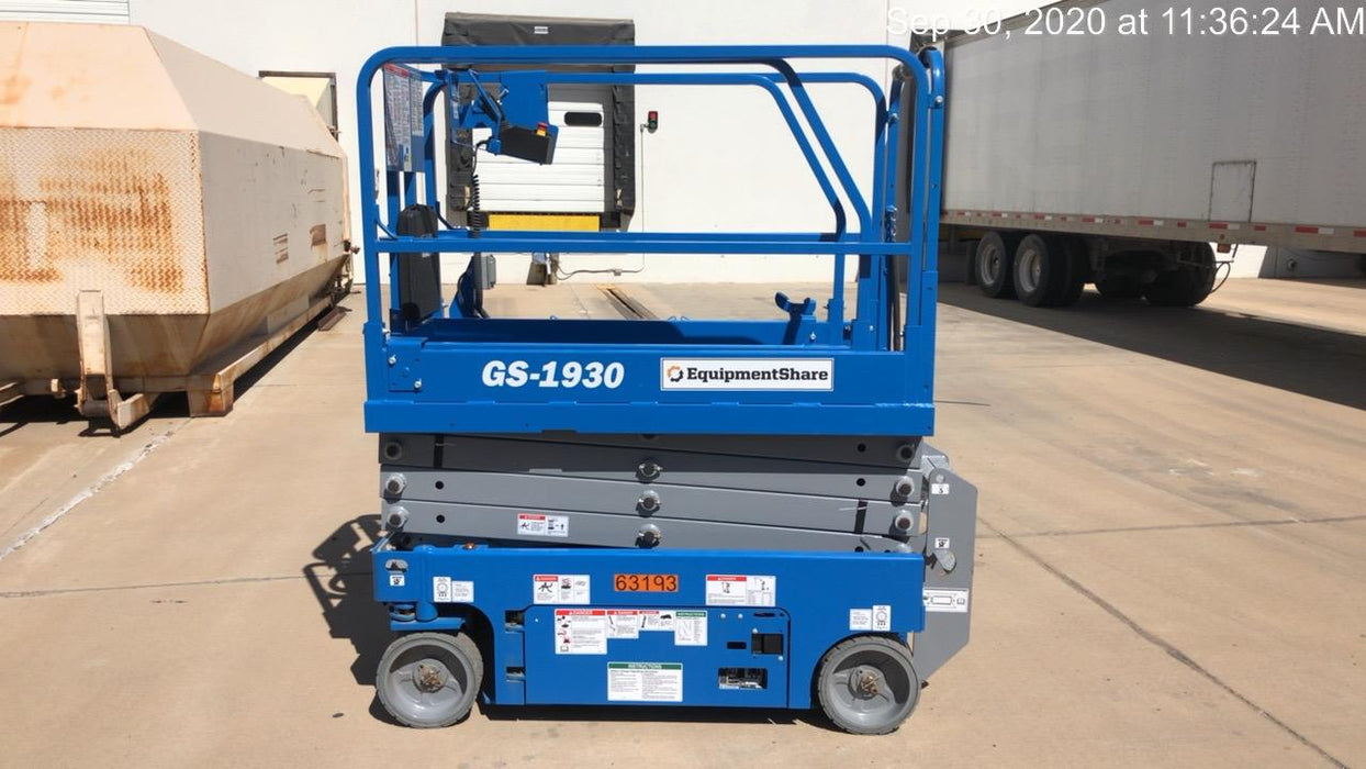 2020 Genie GS-1930 Standard Machine