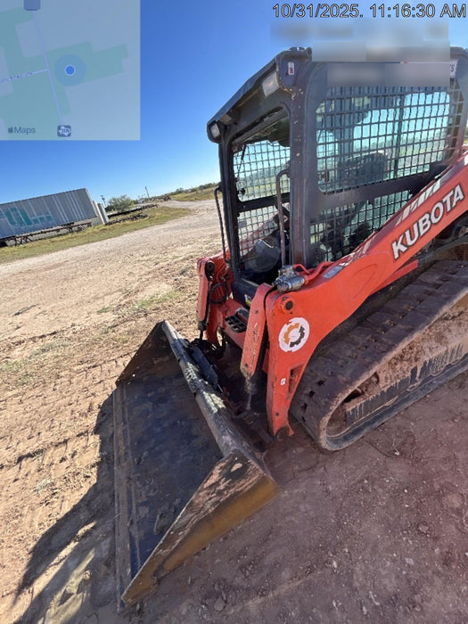 2019 Kubota SVL75-2 Cab/Heat/Air, Standard Tracks, Standard Flow, Hydraulic QC 68" HD Tooth Bucket