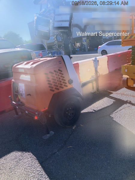 2024 Generac MLT2 Diesel, Flex Switch 120V Input, Powerzone Controller, 
(4) 320W LED Lights, 4kW Generator, 39.9 Gal Fuel Tank, 2" Ball, T3
