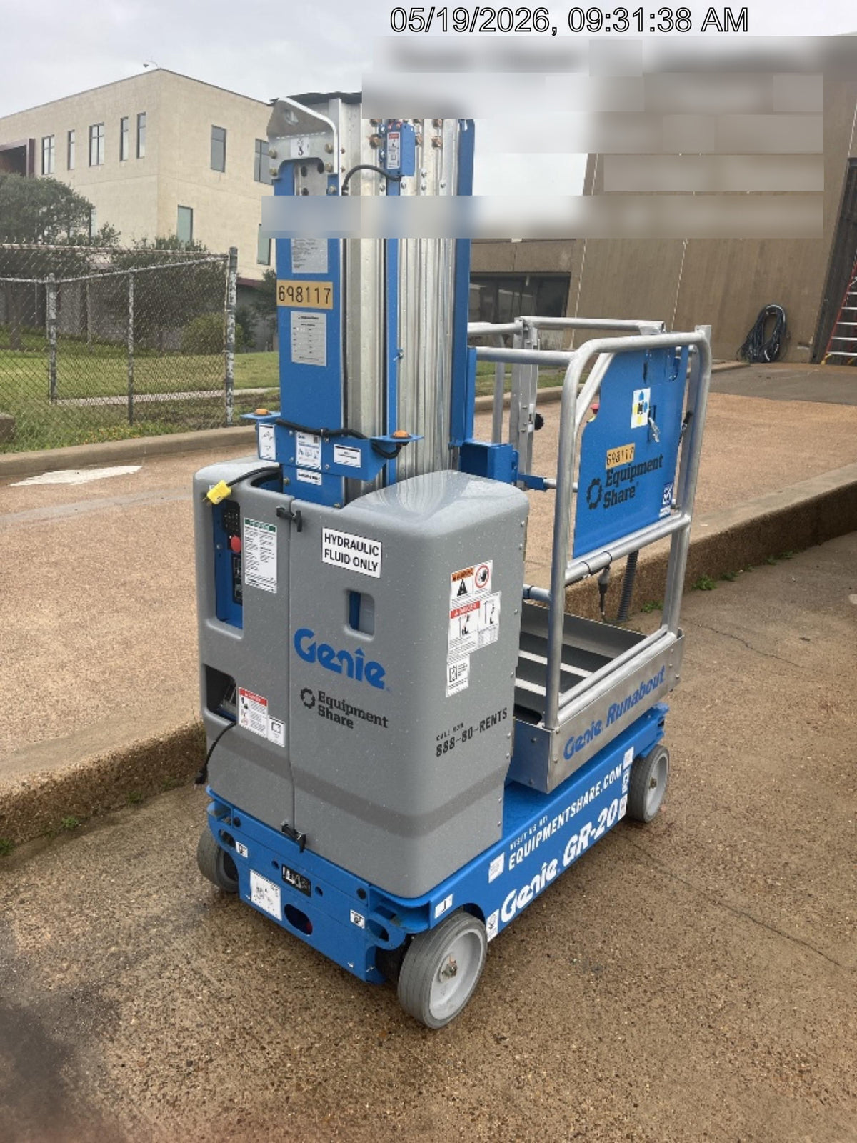 2026 GENIE GR-20
