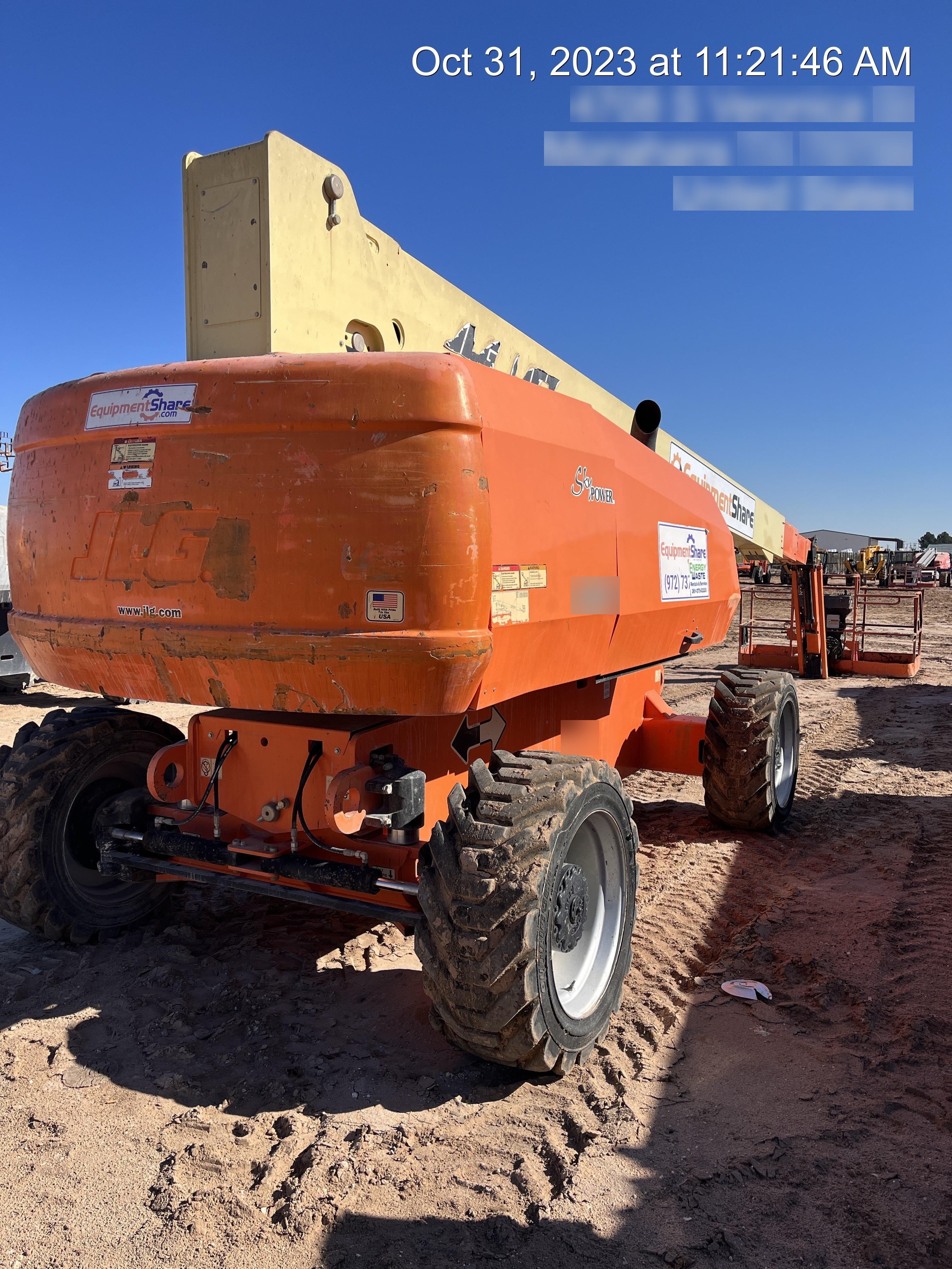 2016 JLG 860SJ