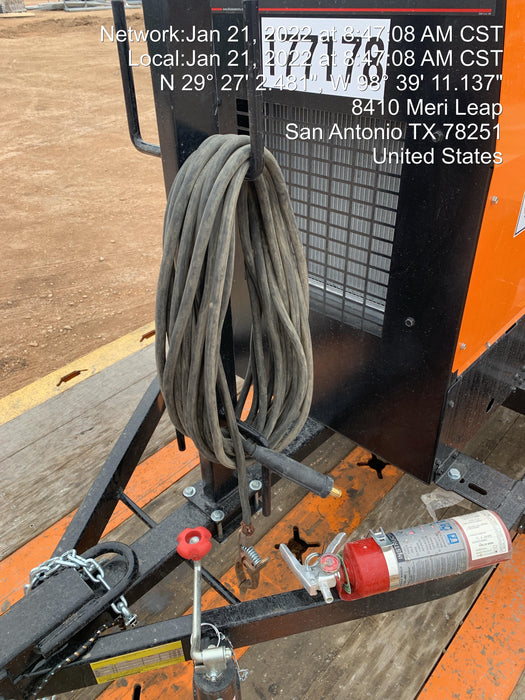 2021 Lincoln Electric Vantage 322 Vantage 322 Ready Pak 3 w/ Decals, ORANGE (includes trailer, cable rack, fender light kit) NO Telematics