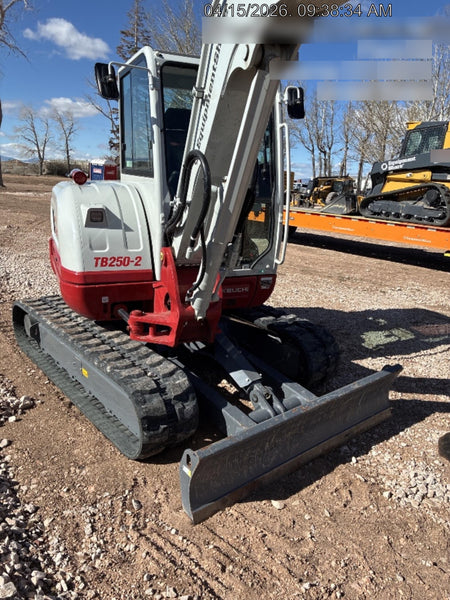 2025 TAKEUCHI TB250-2CR