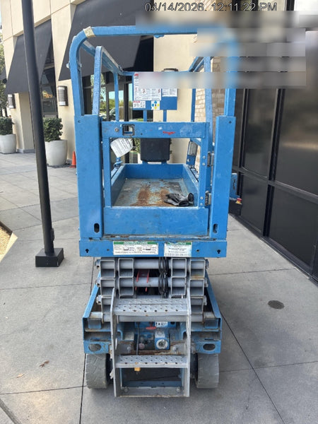 2020 Genie GS-1930 Solid Non Marking Tires, Beacon, Folding rails with half height swing gate