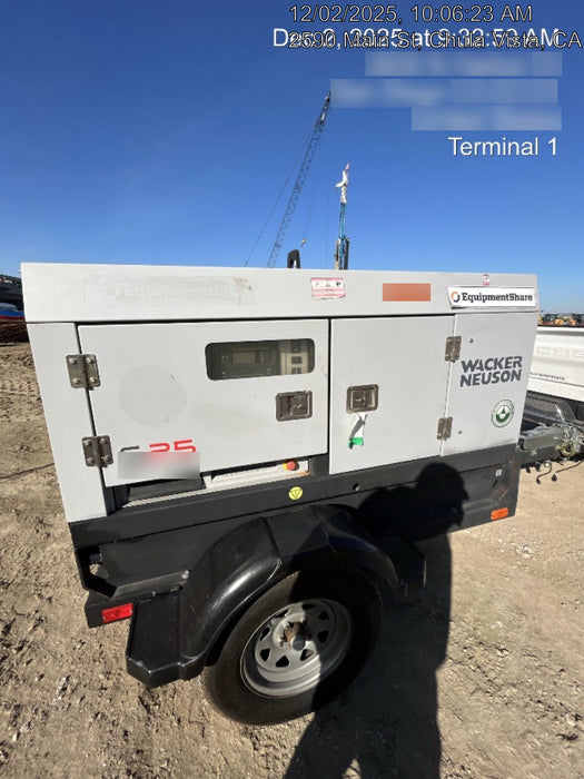 2019 WACKER NEUSON G25