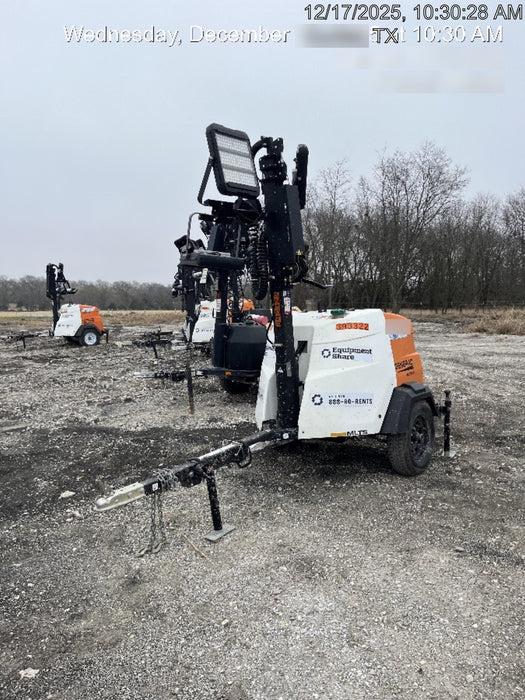 2024 Generac MLT2 Diesel, Flex Switch 120V Input, Powerzone Controller, 
(4) 320W LED Lights, 4kW Generator, 39.9 Gal Fuel Tank, 2" Ball, T3