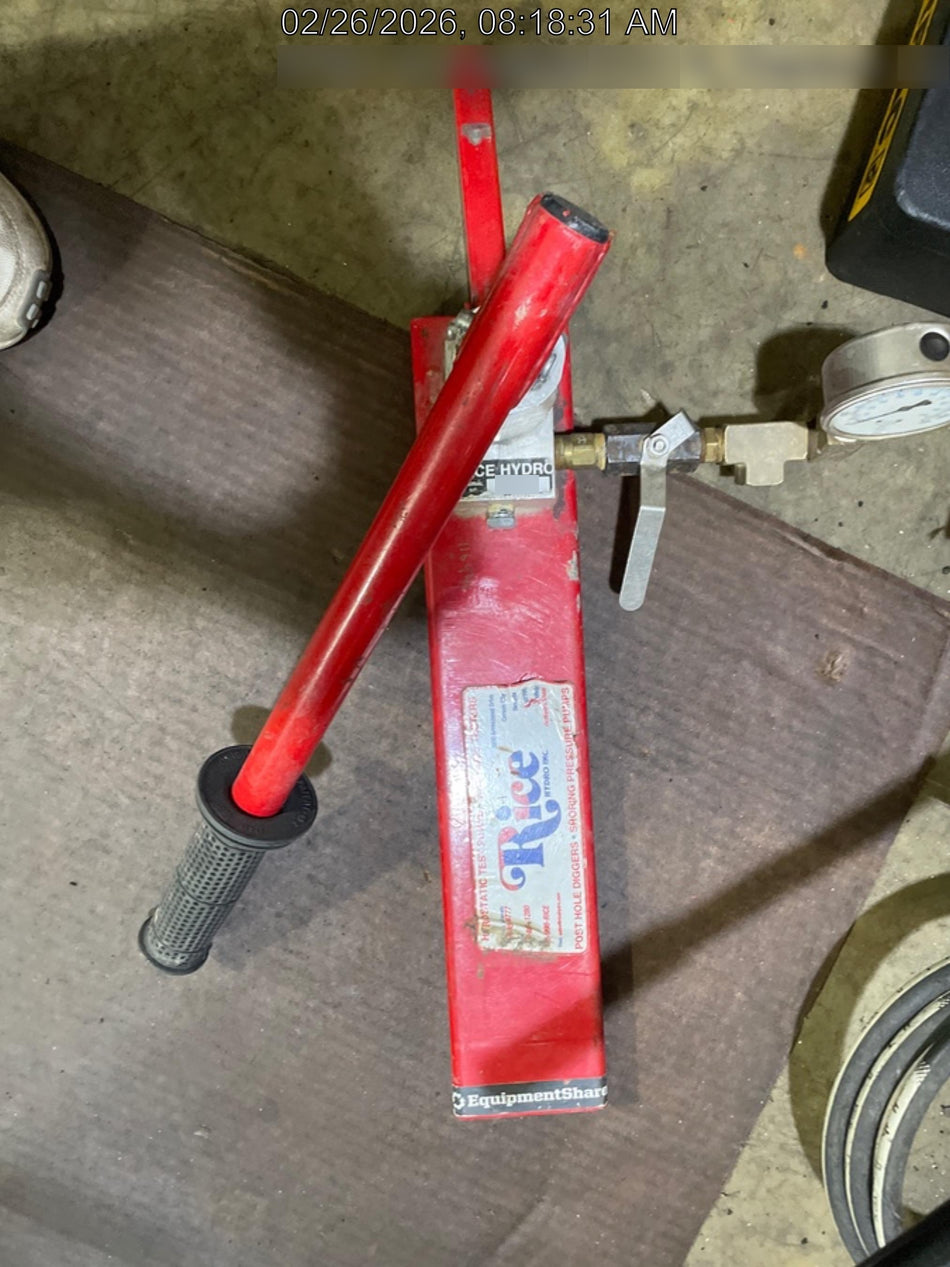 2020 RICE HYDRO MTP-1
