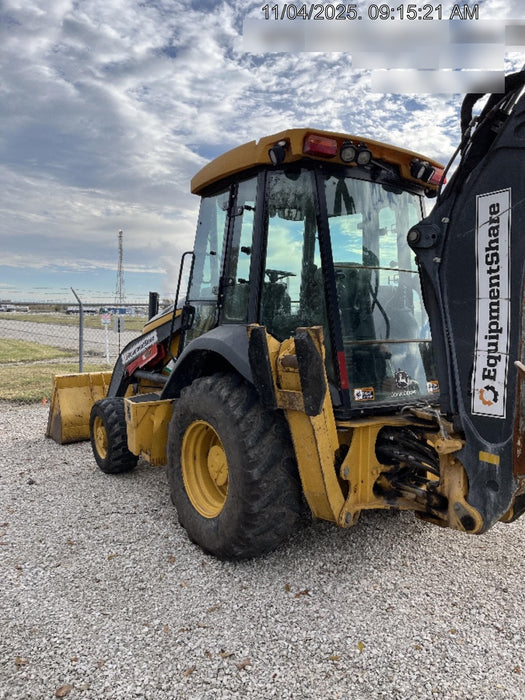 2020 John Deere 310LEP Cab/Heat/Air, 4WD, Standard Stick, Pilot Controls, 2 Way Hydraulics, TAG Manual QC