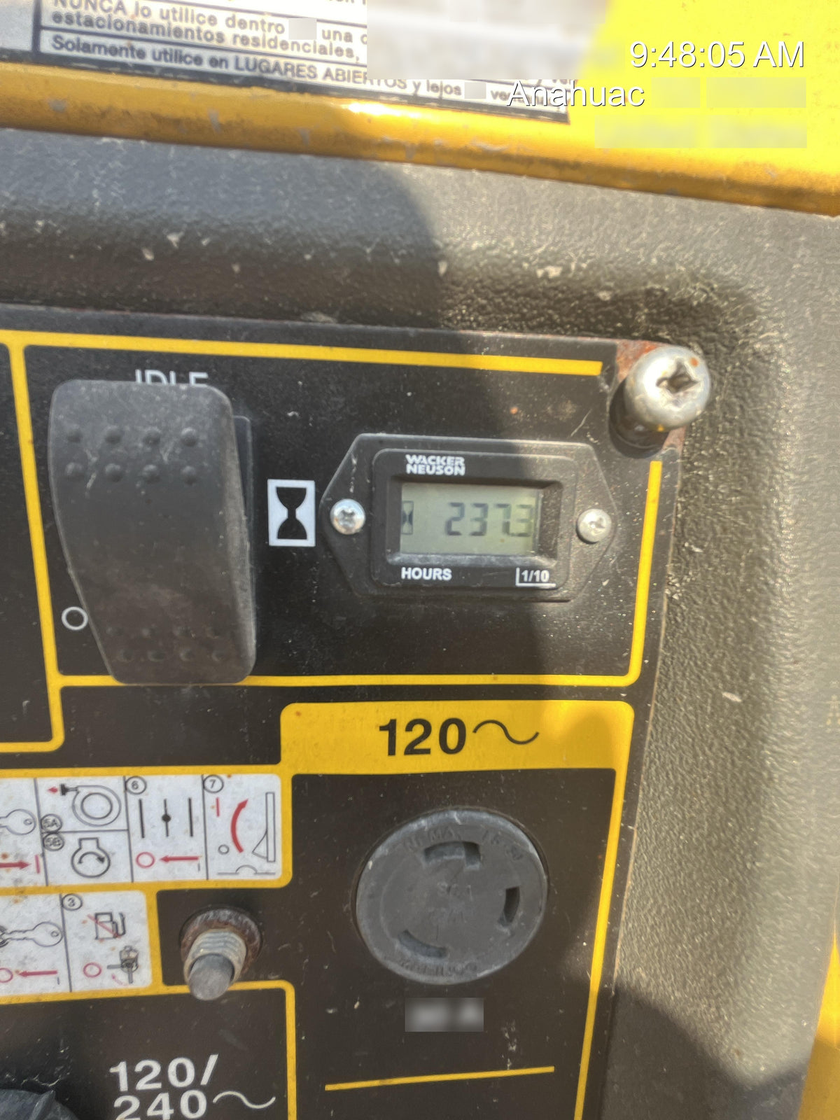2018 WACKER NEUSON GPS9700V