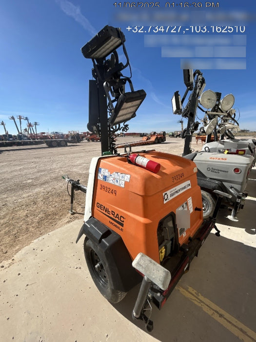 2024 Generac MLT2 Diesel, Flex Switch 120V Input, Powerzone Controller, 
(4) 320W LED Lights, 4kW Generator, 39.9 Gal Fuel Tank, 2" Ball, T3