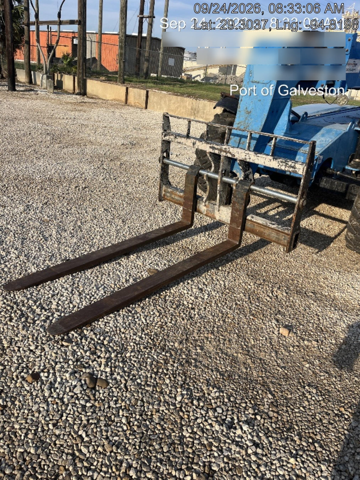 2018 Genie GTH-636 Genie GTH-636 w/Open ROPS, Solid Tires, Work Light/Beacon, 48" Carriage and Forks