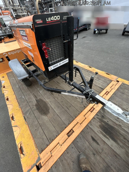2022 Lincoln Electric LE400 Kubota V1505, Trlr, Cable Rack, Light Kit, ES Decals, T3