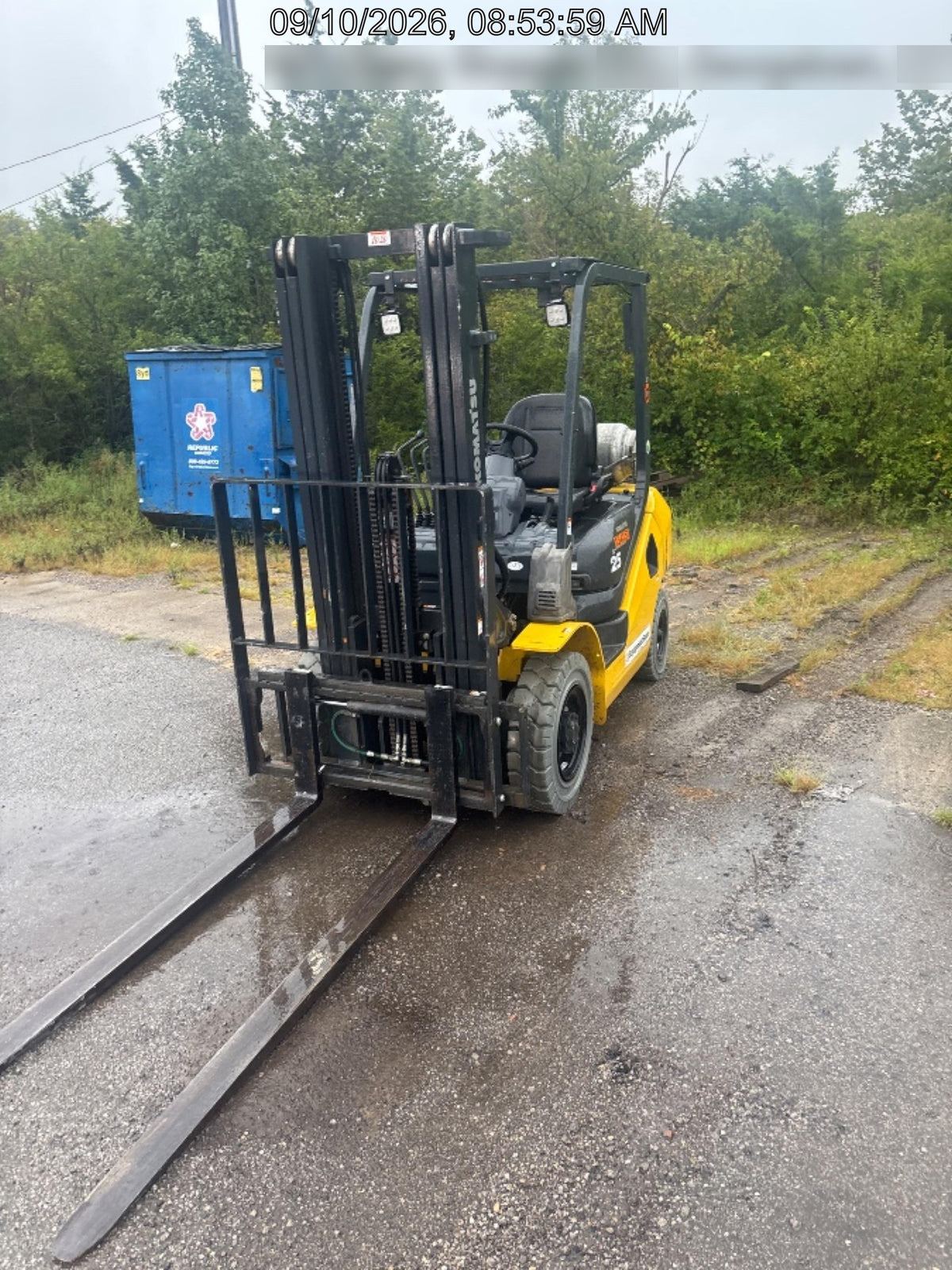 2021 KOMATSU FG25T-16 LP