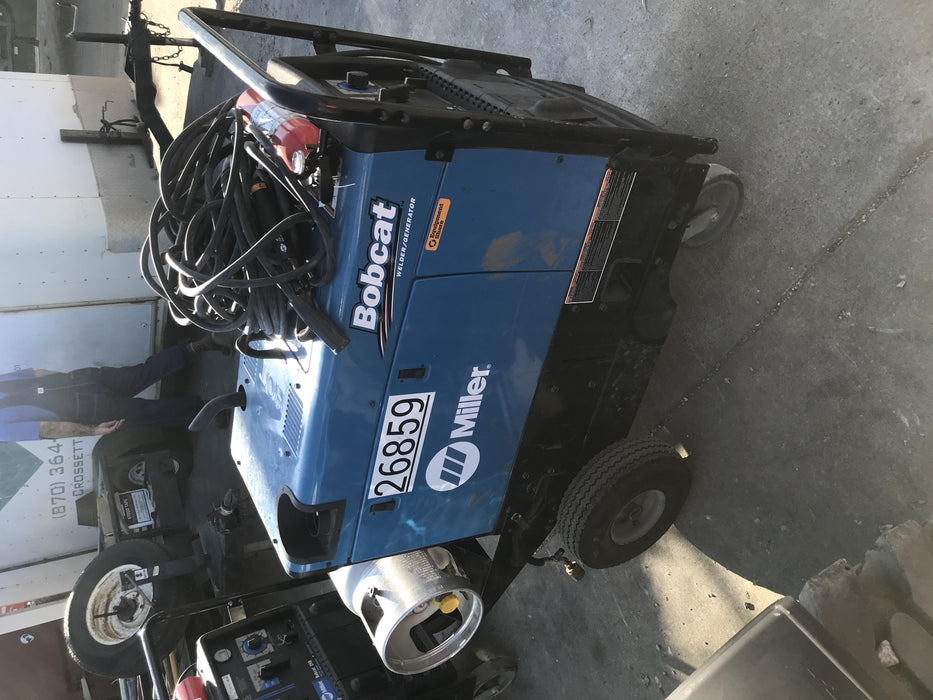 2019 Miller Electric BOBCAT 250 LP/Propane, Running Gear, Tank Bracket, Hose