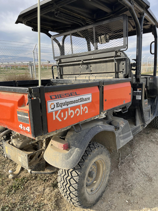 2022 Kubota RTV-X1140W-H Plastic Canopy, Windshield Acrylic Clear, LED Strobe Light, Wire Harness Kit, Back up Alarm