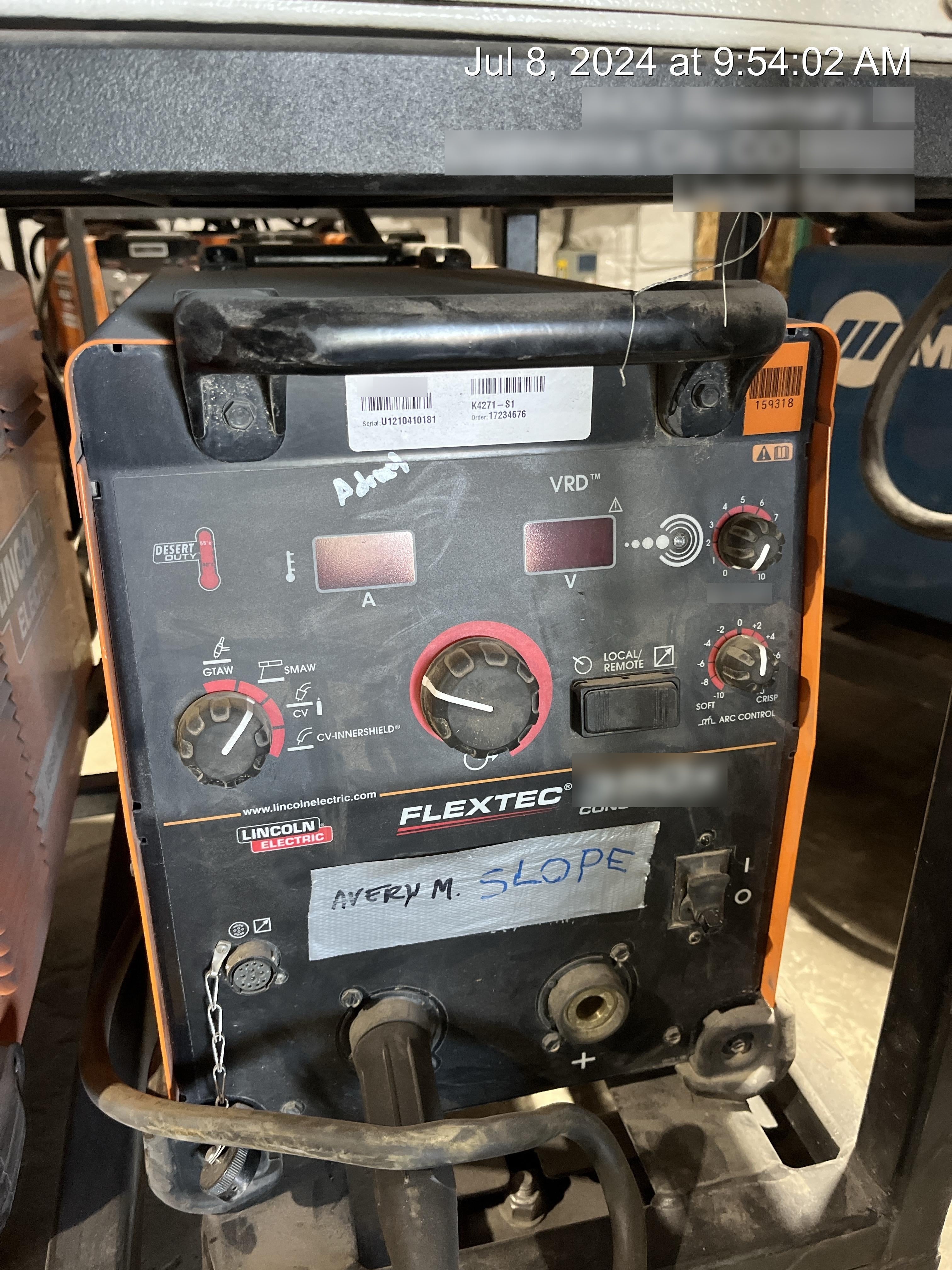 2021 LINCOLN ELECTRIC FLEXTEC 350X
