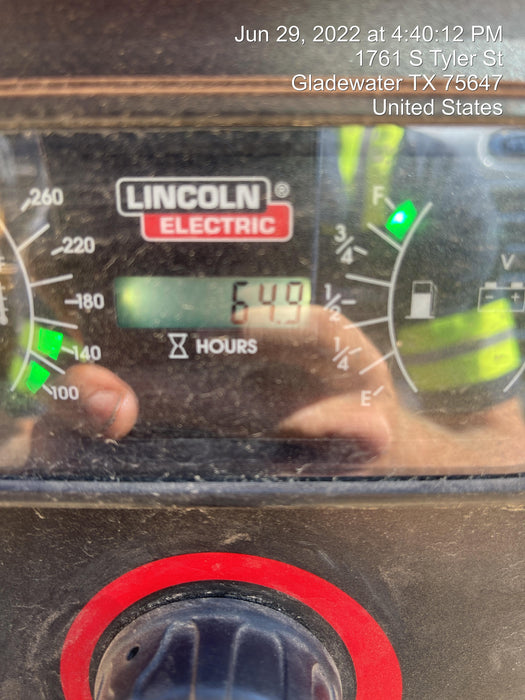 2021 Lincoln Electric Vantage 549X Ready Pak 3, ORANGE (includes trailer, cable rack, fender light kit)