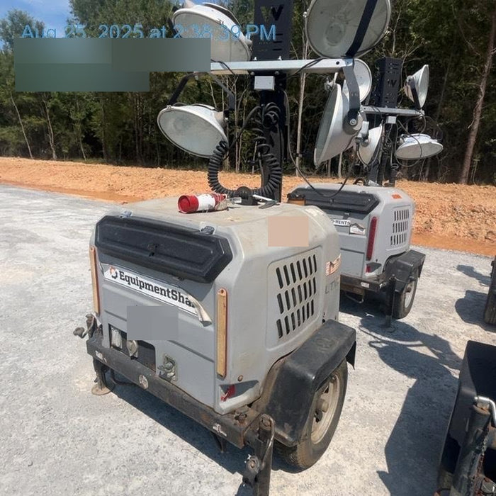 2019 Wacker Neuson LTV6L-MH Wacker Neuson LTV6L Mobile Light Tower w/Fuel Level Sensor Installed