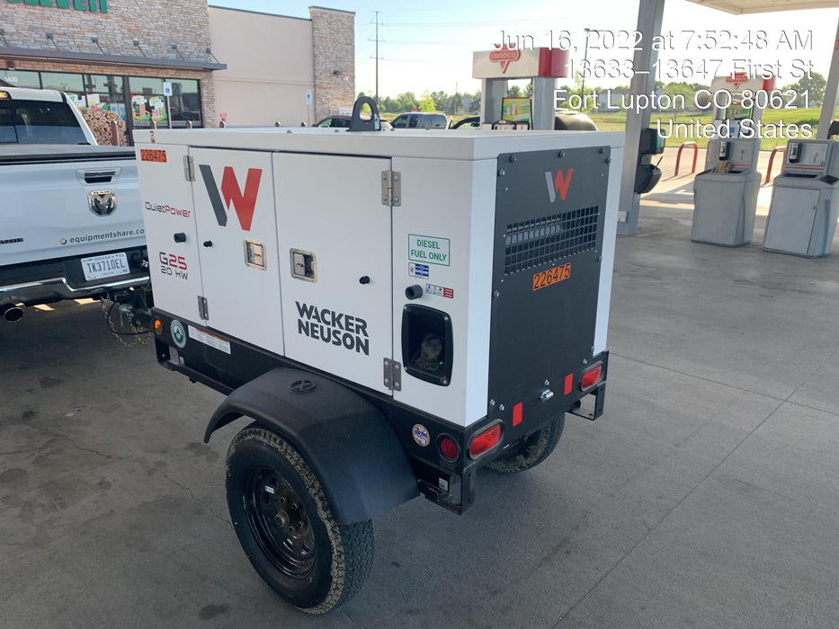 2022 WACKER NEUSON G25
