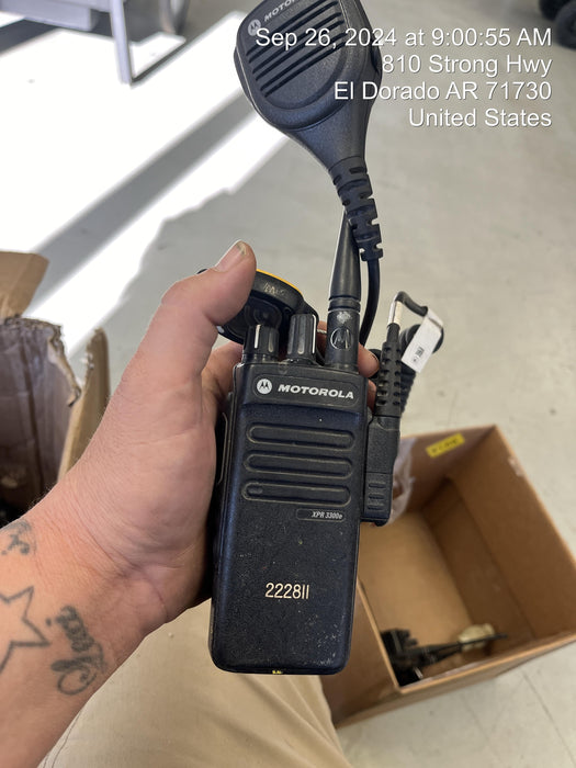 2022 MOTOROLA XPR3300E