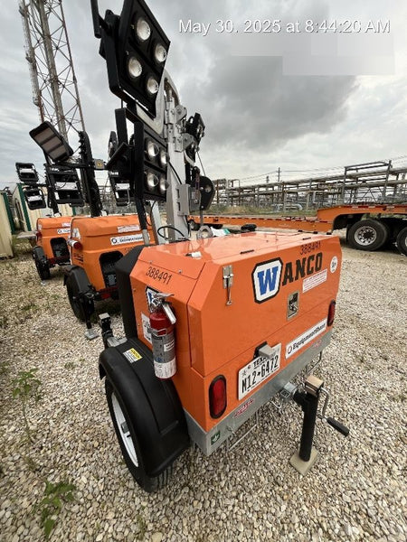 2024 Wanco WLTT-4MM4K Diesel, Deep Sea Controller, Shore Power Plug, Auto Start, (4) 350W LED Floodlights, 4kW Generator, 60 Gal Fuel Tank, 2" Ball, T3