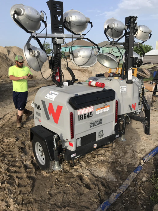 2018 Wacker Neuson LTV6L-MH Wacker Neuson LTV6L Mobile Light Tower w/Fuel Level Sensor Installed
