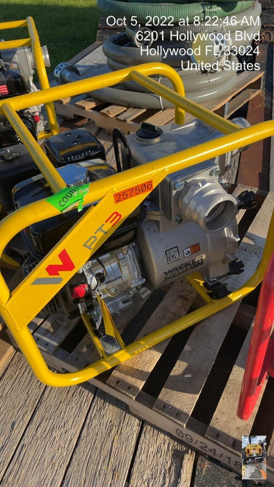2022 WACKER NEUSON PT3A