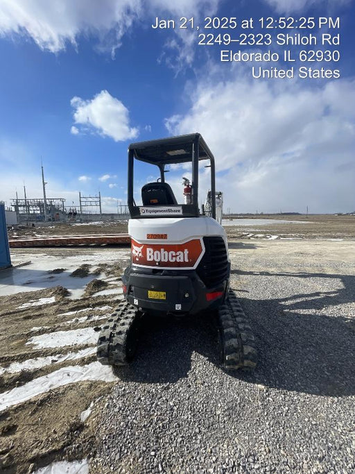 2023 Bobcat E26 Canopy, Rubber Tracks, Manual QC