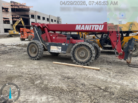 2019 Manitou MTA8044 MTA 8044 - 74 HP T4, Canopy, Worklights/Strobe, Beacon, 66" Carriage, 48" Forks, Solid Tires, Lift Hook, Aux Hydraulics