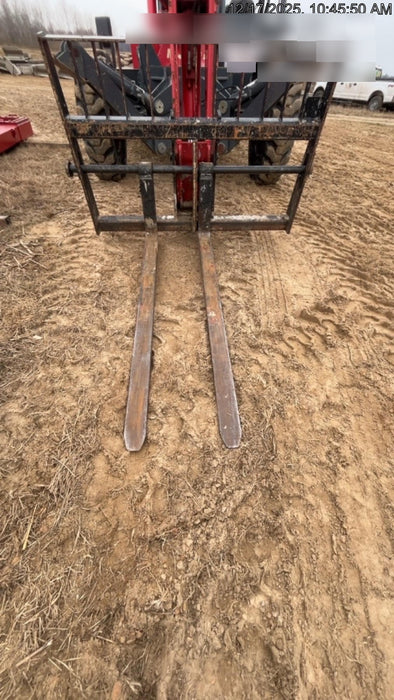 2018 Manitou MTA10055 MTA10055 - 74 HP T4, Canopy, Worklights/Strobe, Beacon, 66" Carriage, 60" Forks, Solid Tires, Lift Hook, Aux Hydraulics