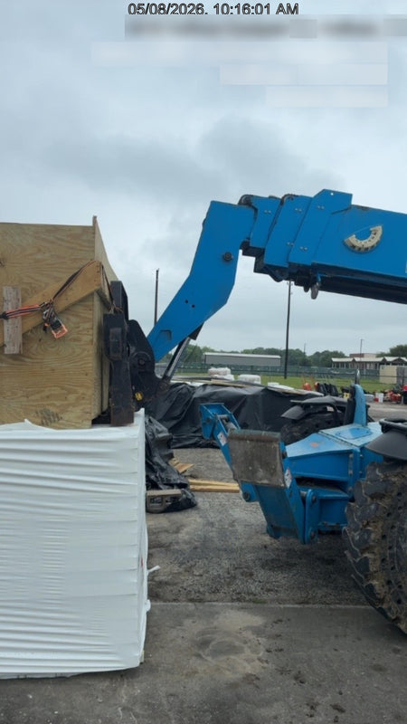 2017 Genie GTH-1056 Genie GTH1056, Solid Tires, 60" carriage, Open ROPS - GTH10E-11935