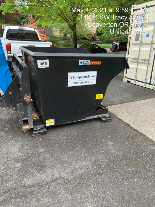 2020 STAR INDUSTRIES M-1820 - Self-Dump Hopper