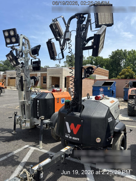 2024 Wacker Neuson LTT4 Diesel, Kohler KDW702, Deep Sea Controller, Auto Start, LED 320W, Bypass Outlet, T3