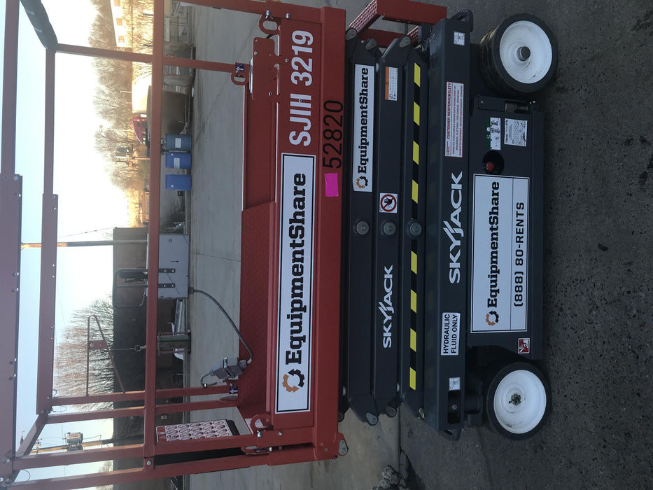 2019 Skyjack SJIII-3219 Standard Options, Trojan Batteries