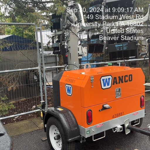 2024 Wanco WLTT-4MM4K Diesel, Deep Sea Controller, Shore Power Plug, Auto Start, (4) 350W LED Floodlights, 4kW Generator, 60 Gal Fuel Tank, 2" Ball, T3