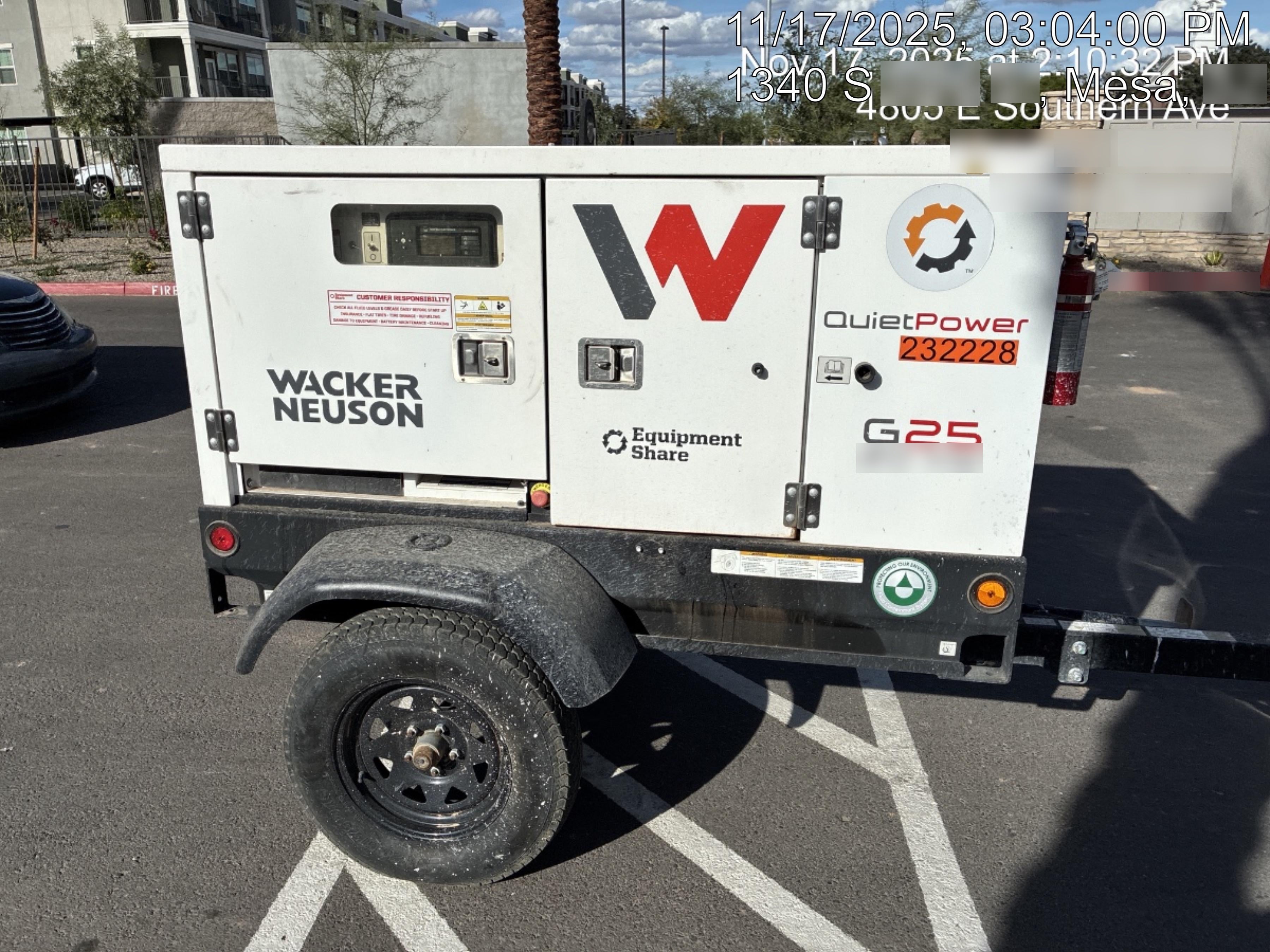 2022 WACKER NEUSON G25