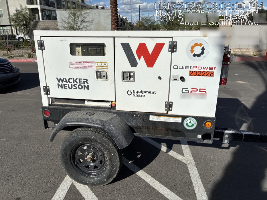 2022 WACKER NEUSON G25