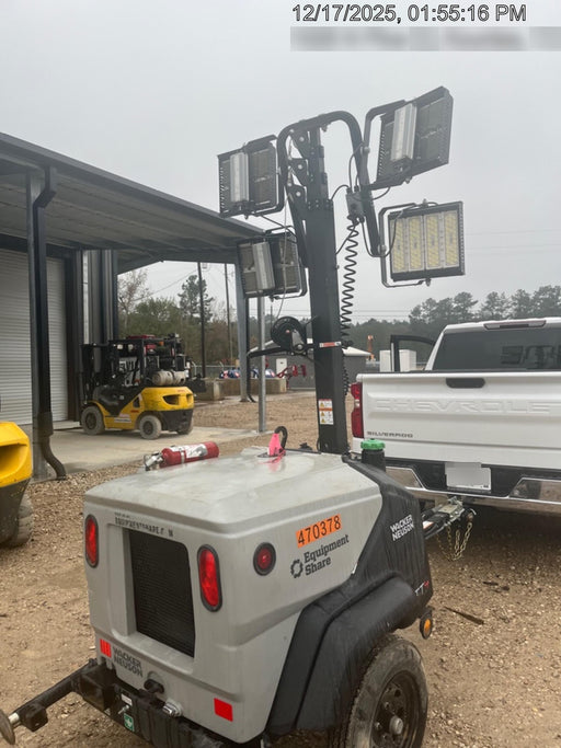 2024 Wacker Neuson LTT4 Diesel, Kohler KDW702, Deep Sea Controller, Auto Start, LED 320W, Bypass Outlet, T3