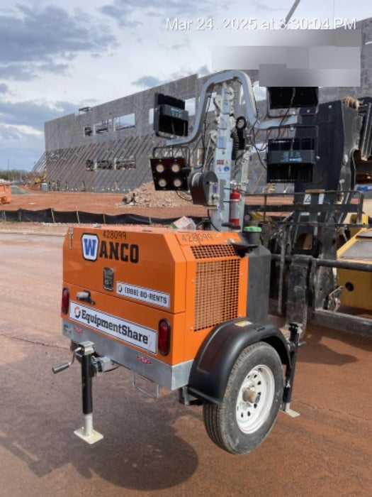 2024 Wanco WLTT-4MM4K Diesel, Deep Sea Controller, Shore Power Plug, Auto Start, (4) 350W LED Floodlights, 4kW Generator, 60 Gal Fuel Tank, 2" Ball, T3