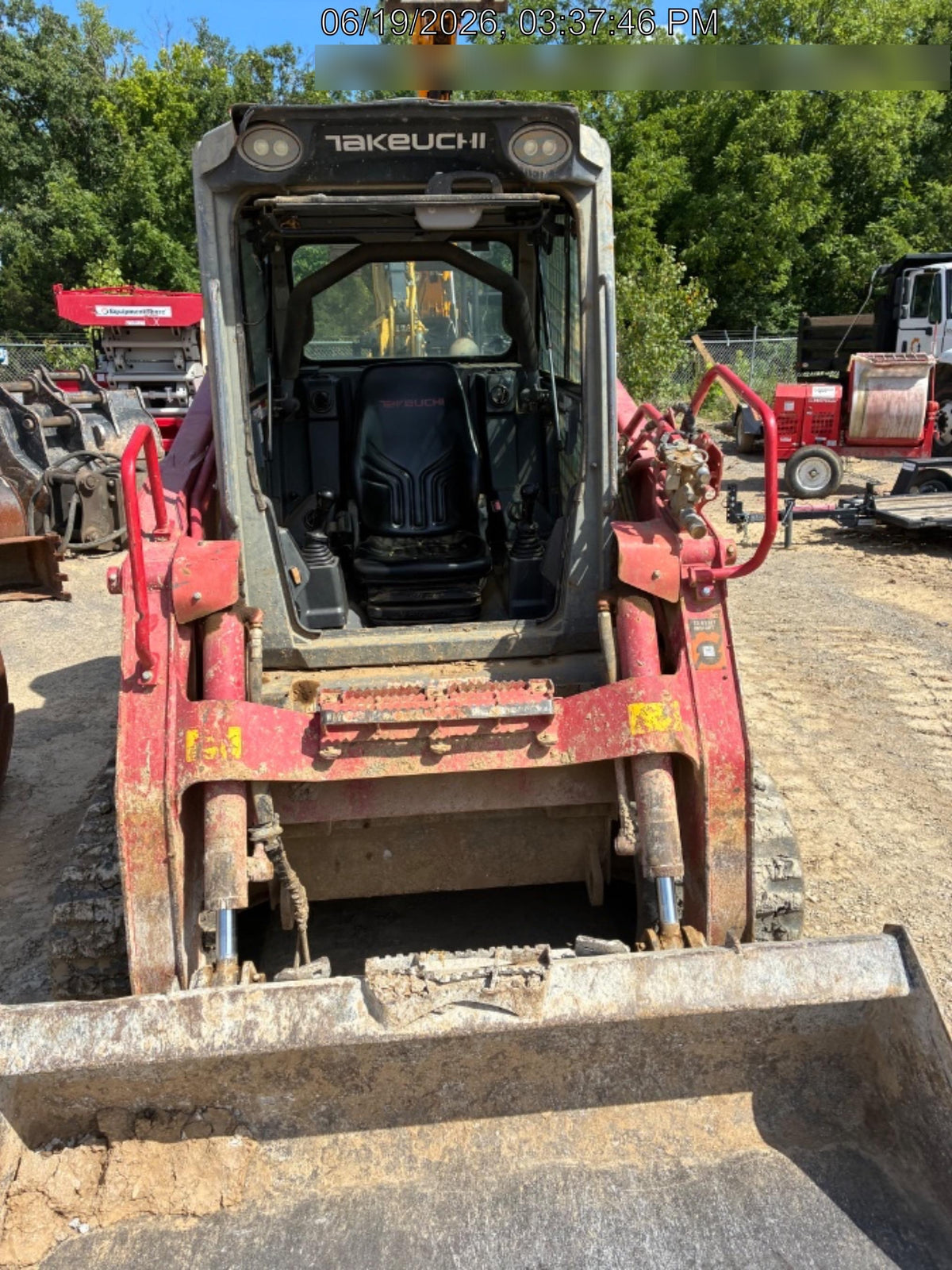 2020 Takeuchi TL12R2-CR Cab/Heat/Air, 111hp, Hydraulic QC