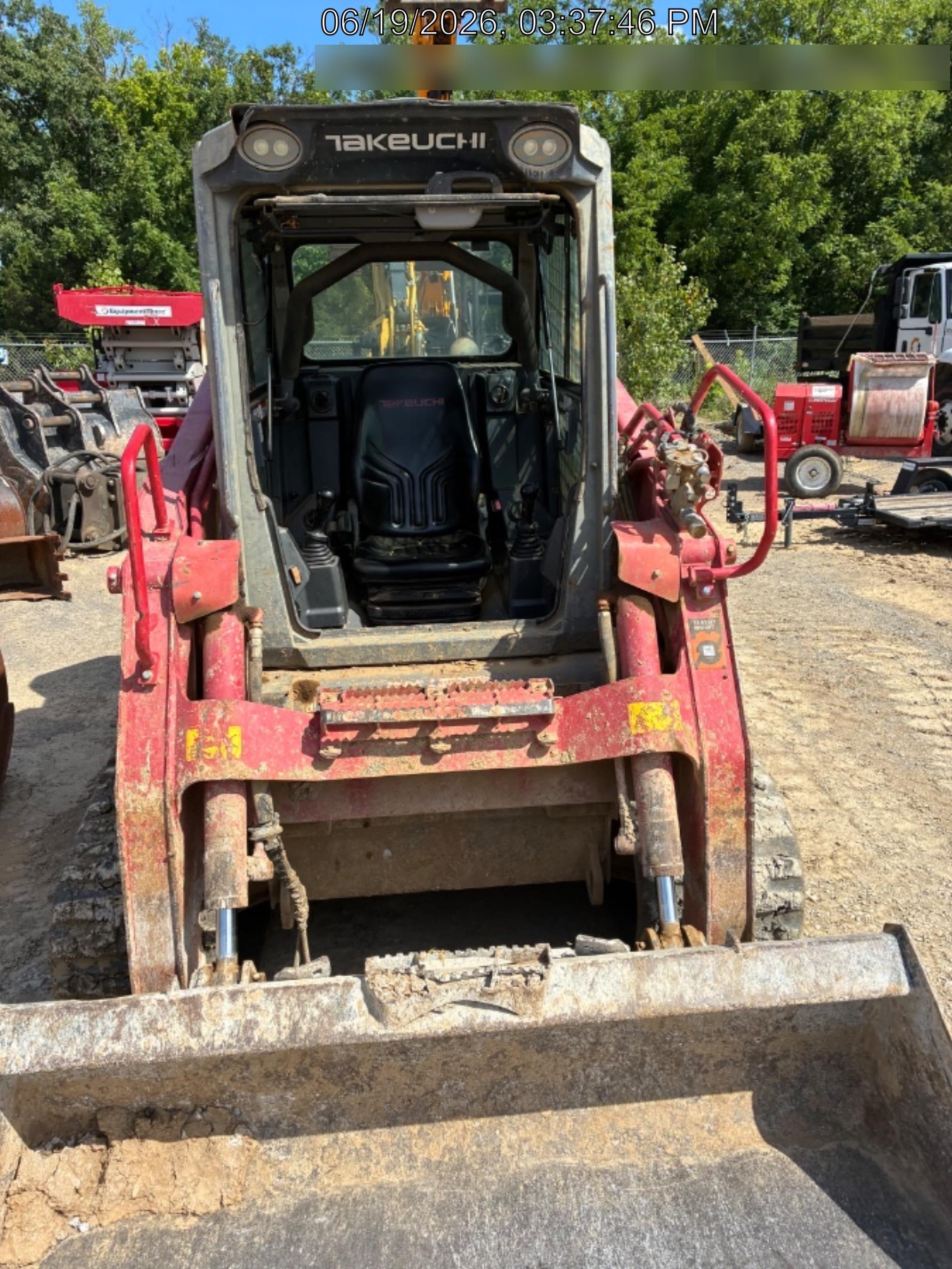 2020 Takeuchi TL12R2-CR Cab/Heat/Air, 111hp, Hydraulic QC