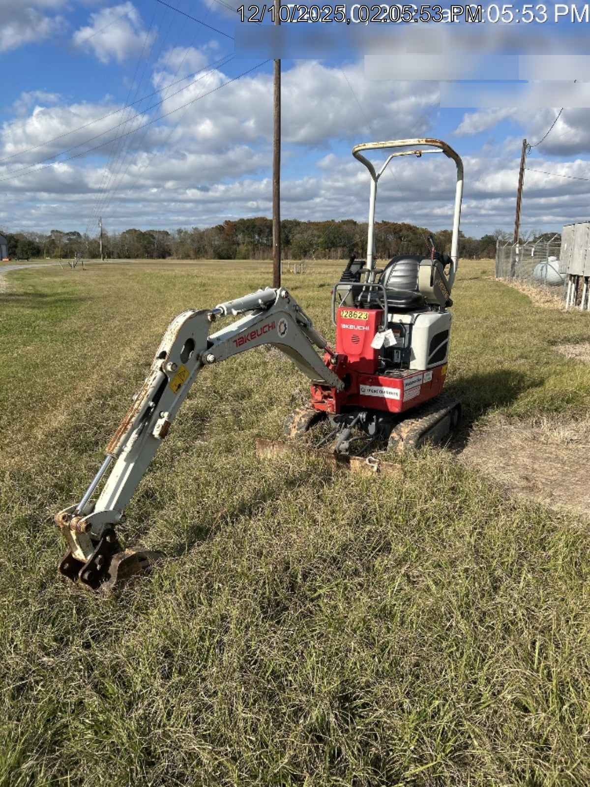 2022 TAKEUCHI TB210R