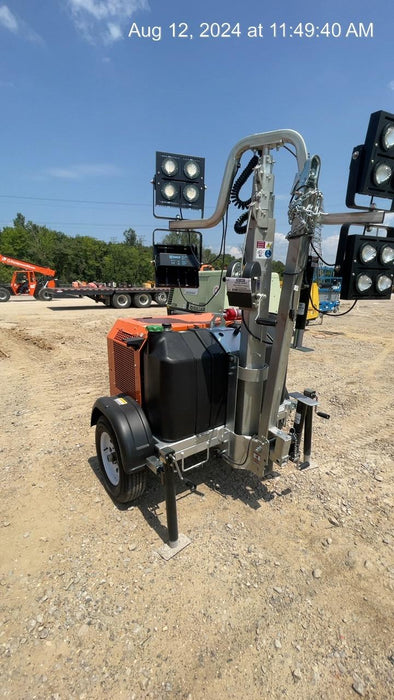 2024 Wanco WLTT-4MM4K Diesel, Deep Sea Controller, Shore Power Plug, Auto Start, (4) 350W LED Floodlights, 4kW Generator, 60 Gal Fuel Tank, 2" Ball, T3