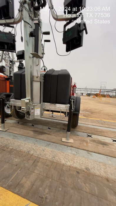 2024 Wanco WLTT-4MM4K Diesel, Deep Sea Controller, Shore Power Plug, Auto Start, (4) 350W LED Floodlights, 4kW Generator, 60 Gal Fuel Tank, 2" Ball, T3