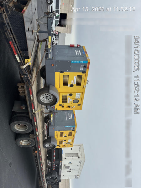 2020 ATLAS COPCO PAS 100 HF CS Enclosed