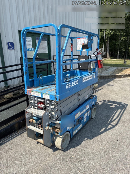 2019 Genie GS-1930 Fixed rails with chain Entry