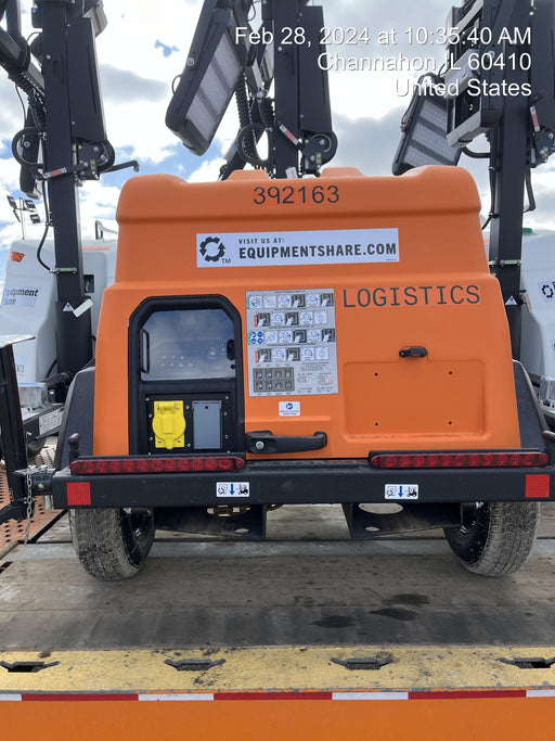 2024 Generac MLT2 Diesel, Flex Switch 120V Input, Powerzone Controller, 
(4) 320W LED Lights, 4kW Generator, 39.9 Gal Fuel Tank, 2" Ball, T3